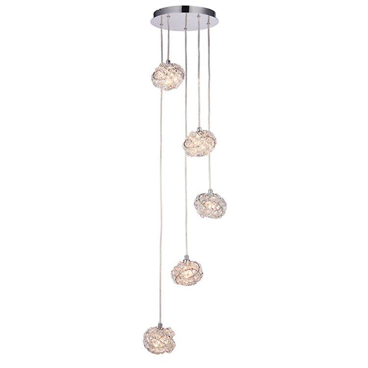 Talia 5-Light Pendant Ceiling Light - Comet Lighting