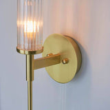 Talo Wall Light Satin Brass - Comet Lighting