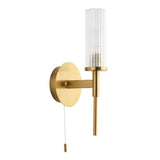 Talo Wall Light Satin Brass - Comet Lighting