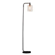 Toledo Floor Lamp Matt Black - Comet Lighting