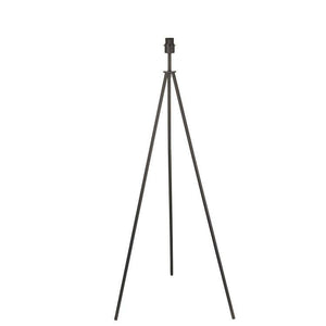 Tripod Floor Lamp Matt Black Base Only - Comet Lighting