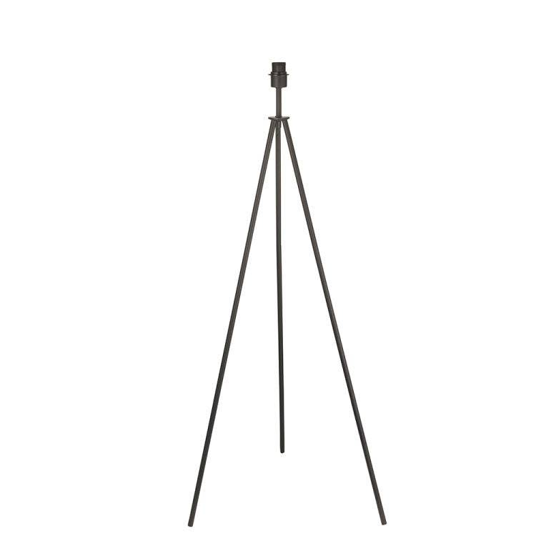 Tripod Floor Lamp Matt Black Base Only - Comet Lighting