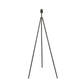 Tripod Matt Black & 20 inch White Shade - Comet Lighting