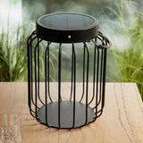 Tropic Solar Table Lamp Matt Black - Comet Lighting