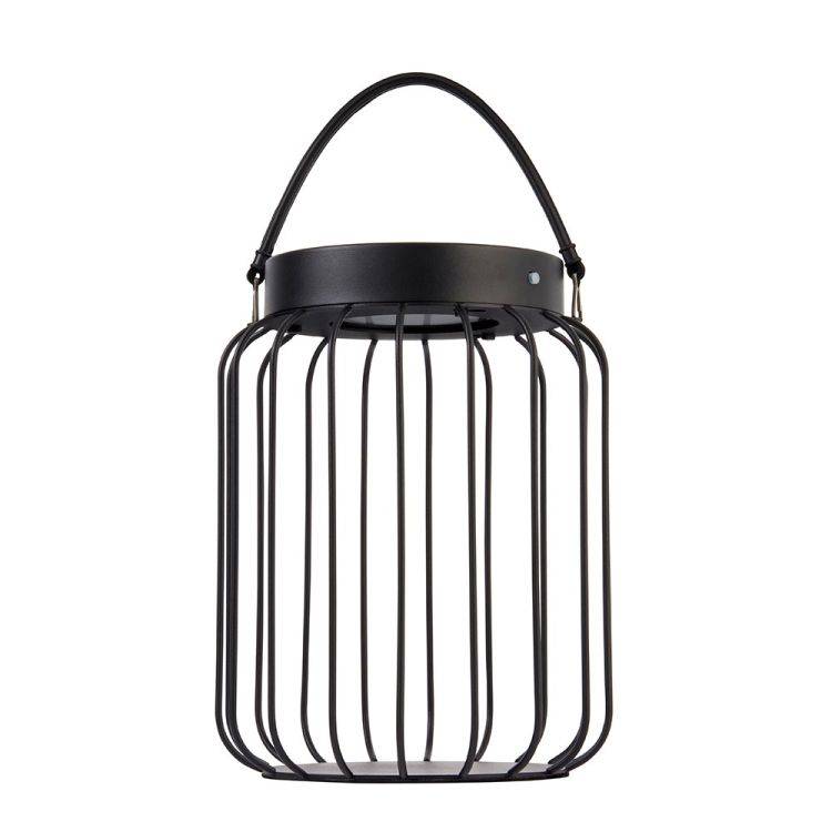 Tropic Solar Table Lamp Matt Black - Comet Lighting