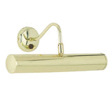 Turner 2-Light 355mm Picture Light Brass - Comet Lighting