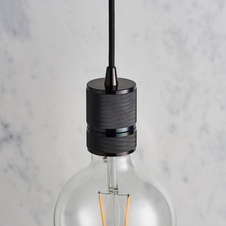 Urban Pendant Ceiling Light Black - Comet Lighting