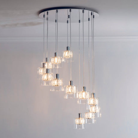 Verina 12-Light Pendant Ceiling Light - Comet Lighting