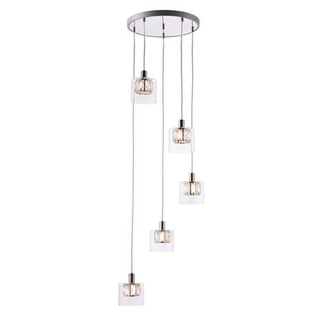 Verina 5-Light Pendant Ceiling Light A - Comet Lighting