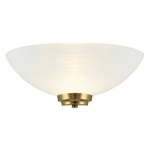 Welles 1-Light Wall Light Antique Brass - Comet Lighting