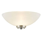 Welles 1-Light Wall Light Nickel - Comet Lighting