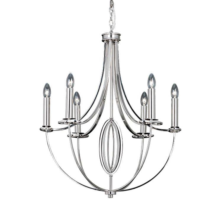 Whistle 6-Light Pendant Ceiling Light - Comet Lighting