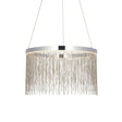 Zelma LED CCT Pendant Ceiling Light Chrome Plate - Comet Lighting