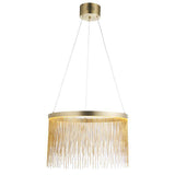 Zelma LED Pendant Ceiling Light Gold - Comet Lighting