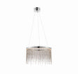 Zelma Pendant Ceiling Light Chrome - Comet Lighting