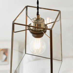 Beaumont 1lt Pendant easyfit - Comet Lighting