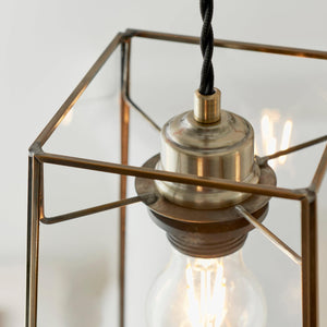 Beaumont 1lt Pendant easyfit - Comet Lighting