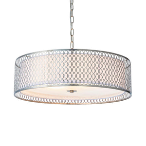 Cordero 3Lt Pendant Ceiling Light Satin Nickel - Comet Lighting