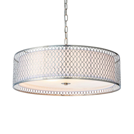 Cordero 3Lt Pendant Ceiling Light Satin Nickel - Comet Lighting