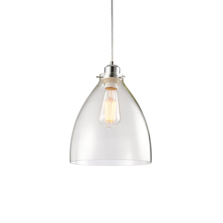 Elstow 1lt Pendant easyfit - Comet Lighting