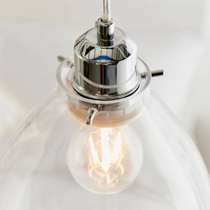 Elstow 1lt Pendant easyfit - Comet Lighting