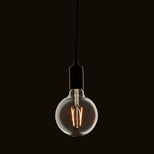 Endon E27 LED Filament 125mm Globe 2w 2200k 210lm - Comet Lighting