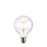 Endon E27 LED Filament 95mm Globe 6w 2700k 600lm Dimmable - Comet Lighting