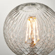 Endon E27 LED Filament Facet 125mm Globe 4w 2200k 450lm - Comet Lighting