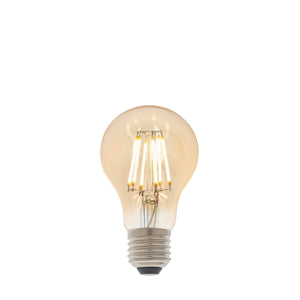 Endon E27 LED Filament GLS Amber 6w 2500k 550lm Dimmable - Comet Lighting