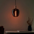Endon E27 LED Filament Helix XL Smoked 4w 1800k 50lm - Comet Lighting