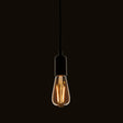 Endon E27 LED Filament Pear Shaped Amber 2w 2000k 190lm - Comet Lighting