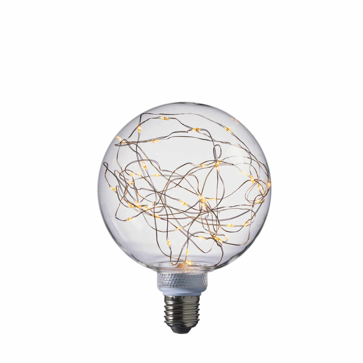 Endon E27 LED Firefly Globe Clear 1w 2200k 50lm - Comet Lighting