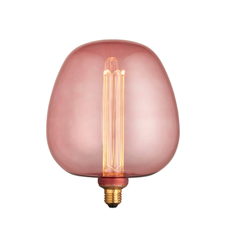 Endon E27 LED Roves Pink 2.8w 1800k 110lm - Comet Lighting