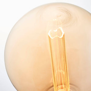 Endon E27 LED XL 200mm Globe Amber 2.8w 1800k 120lm - Comet Lighting