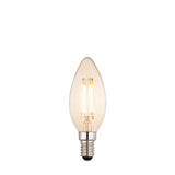 Endon SES LED Filament Candle Amber 4w 2500k 360lm Dimmable - Comet Lighting