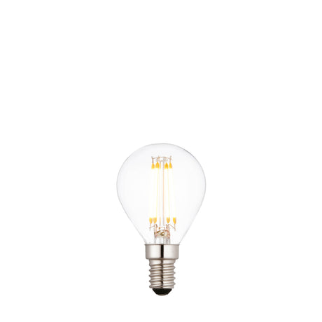 Endon SES LED Filament Golfball 4w 2700k 380lm Dimmable - Comet Lighting