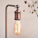 Hal Table Lamp Aged Pewter/Copper A - Comet Lighting