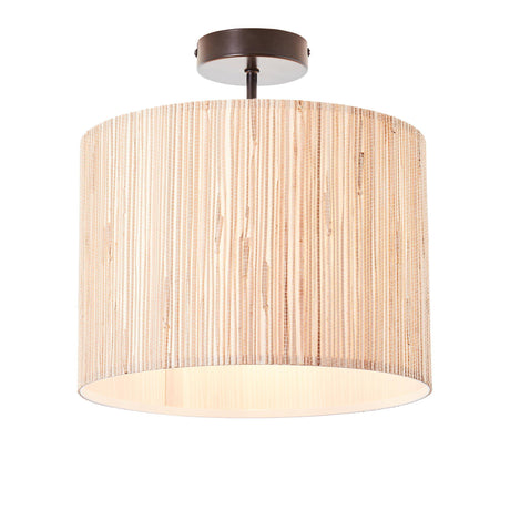 Longshore 1lt Semi flush - Comet Lighting