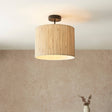 Longshore 1lt Semi flush - Comet Lighting