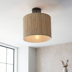 Longshore 1lt Semi flush - Comet Lighting