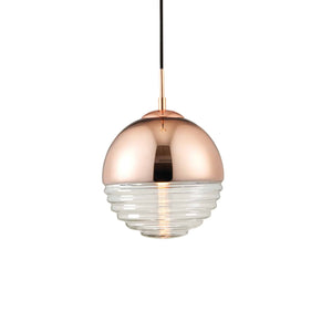 Paloma Pendant Ceiling Light Copper - Comet Lighting
