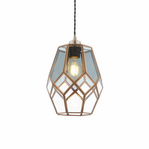 Ripley 1lt Pendant easyfit - Comet Lighting