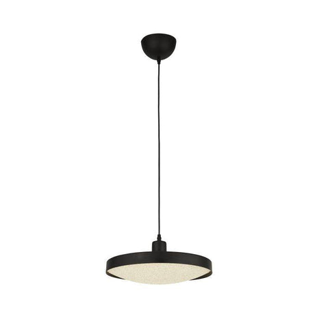 Aish LED Pendant Ceiling Light Black - Comet Lighting