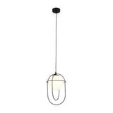 Anstey 1Lt Pendant Ceiling Light Black - Comet Lighting