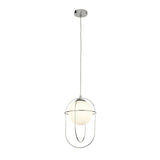 Anstey 1lt Pendant Ceiling Light Chrome - Comet Lighting