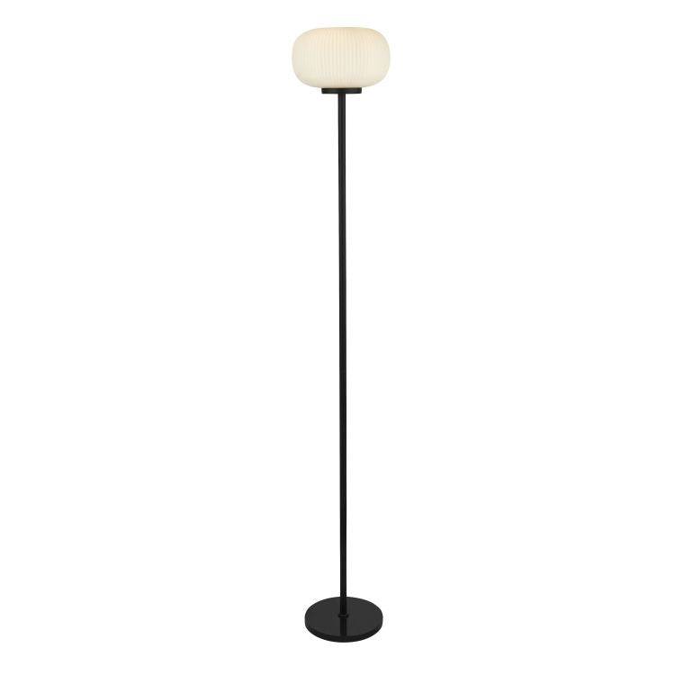 Ayles 1lt Floor Lamp Black - Comet Lighting