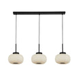 Ayles 3Lt Light Bar Pendant Black - Comet Lighting