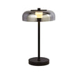 Branscombe 1lt LED Table Lamp Matt Black - Comet Lighting