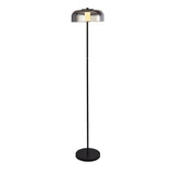 Branscombe1Lt LED Floor Lamp Matt Black - Comet Lighting