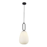 Combe 1Lt Pendant Ceiling Light Black - Comet Lighting